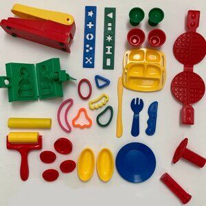 90s Vintage Playdoh Accessories